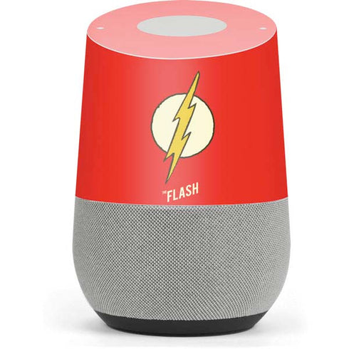 DC Comics The Flash Classic Emblem Google Home Skin